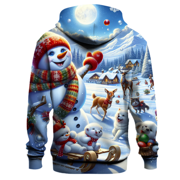 Frosty Snowman Adventure Hoodie