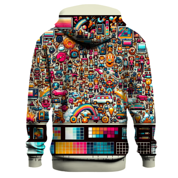 Pixel Party Celebration Hoodie