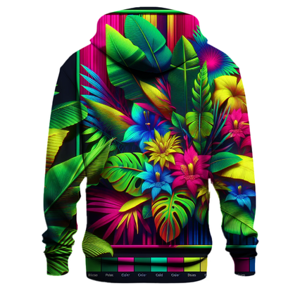 Electric Neon Jungle Hoodie