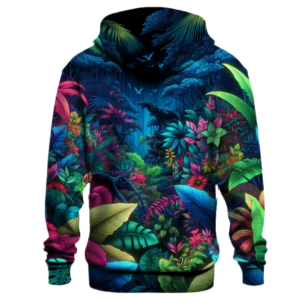 Neon Vibe Jungle Hoodie