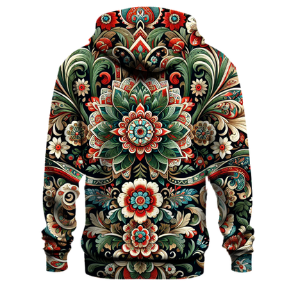 Folk Art Elegance Hoodie