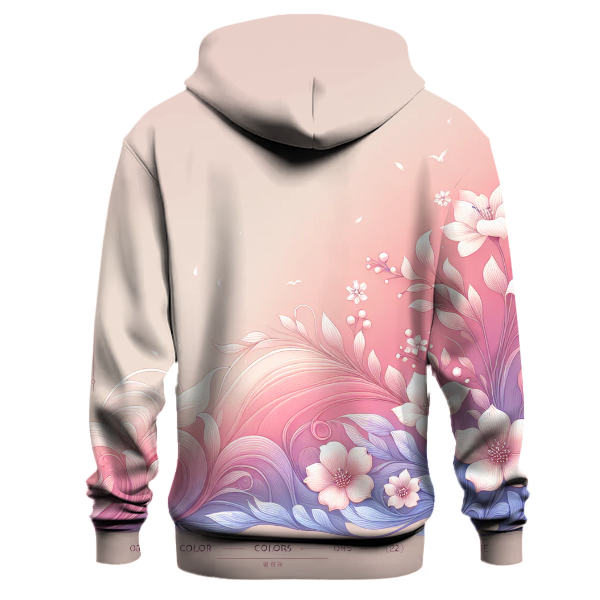 Charming Petal Cascade Hoodie