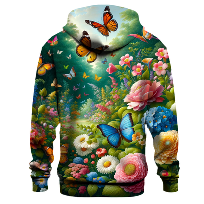 Enchanting Garden Escape Hoodie