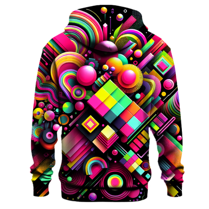 Bright 80s Explosion Hoodie