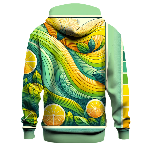 Electric Citrus Gradient Hoodie