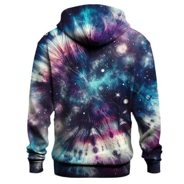 Midnight Galaxy Tie-dye Design Hoodie