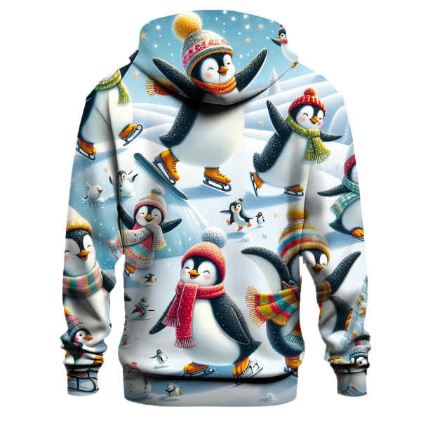 Holiday Penguin Playtime Hoodie