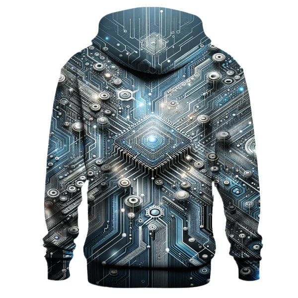 Futuristic Circuitry Hoodie