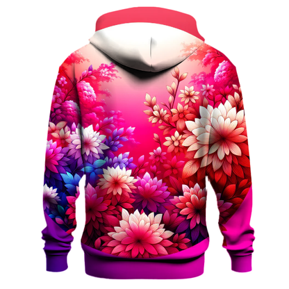 Vivid Floral Burst Hoodie