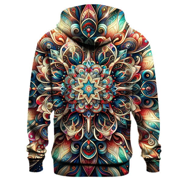 Colorful Kaleidoscope Patterns Hoodie