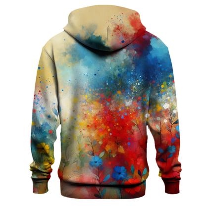 Rainbow Meadow Delight Hoodie