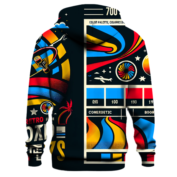 Classic 70s Skateboard Hoodie