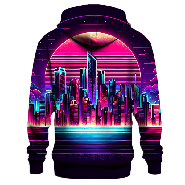 Synthwave Skyline Hoodie