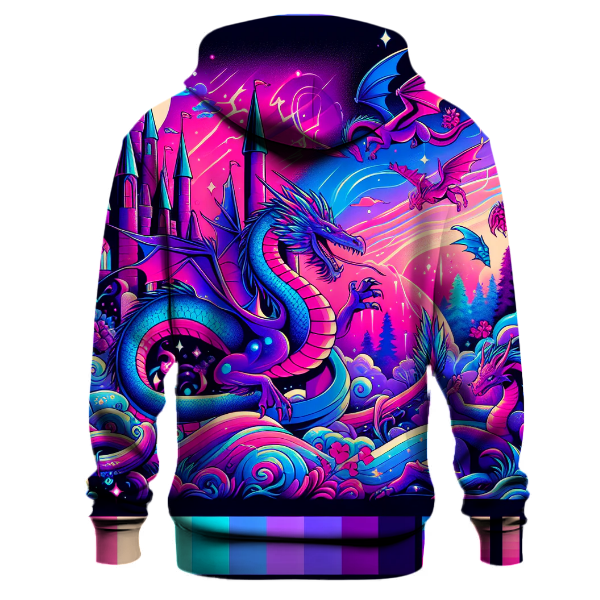 Neon Fantasy World Hoodie