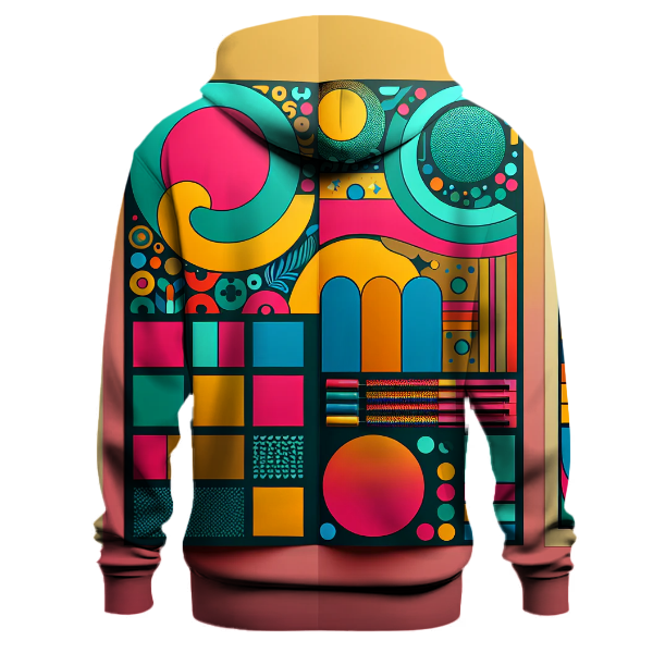 Artistic Groove Patterns Hoodie