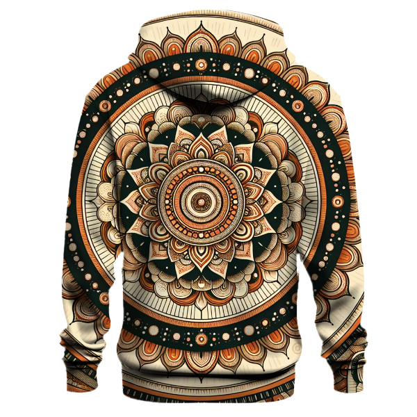 Hippie Boho Sun Mandala Hoodie