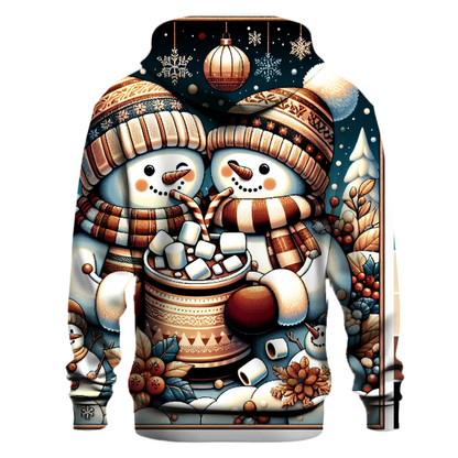 Frosty Friends Hot Cocoa Party Hoodie