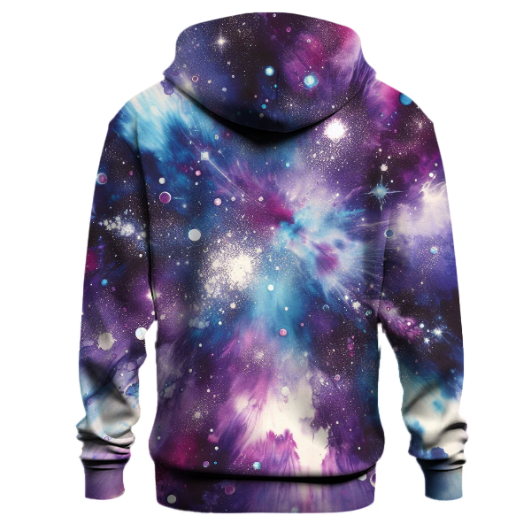 Celestial Dance Tie-dye Design Hoodie