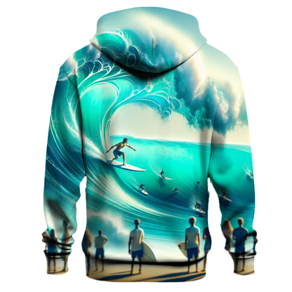 Surfing Ocean Wave Hoodie