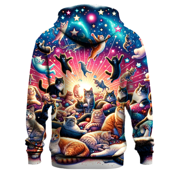 Cosmic Cat Constellation Hoodie