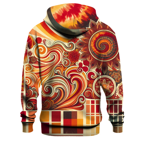 Retro Sunset Skies Hoodie