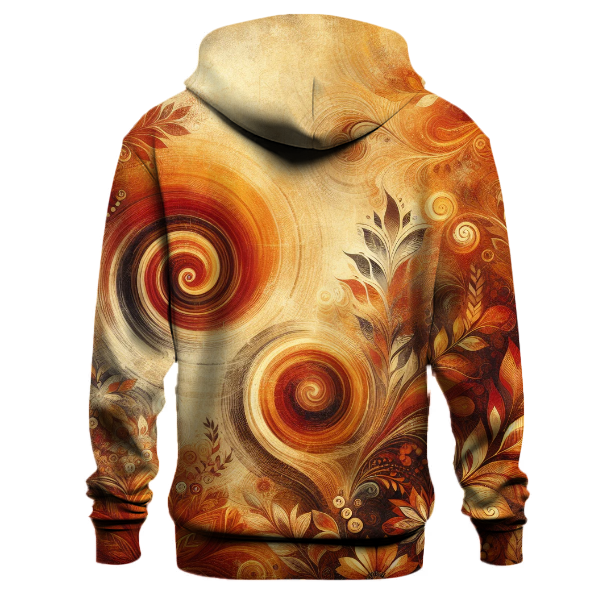 Vibrant Harvest Tie-dye Design Hoodie