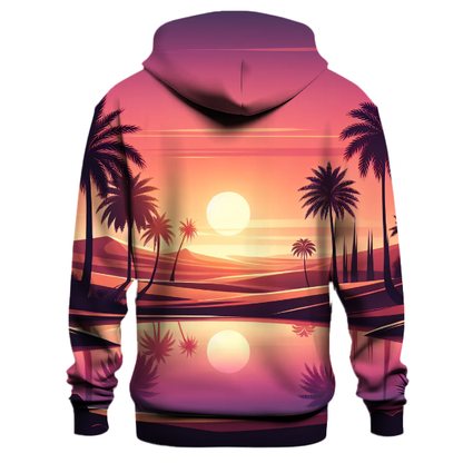 Sunset Oasis Dream Hoodie