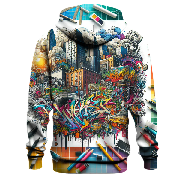 Eclectic Urban Vibes Hoodie