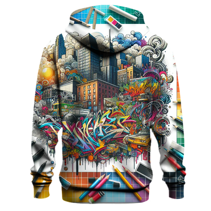 Eclectic Urban Vibes Hoodie