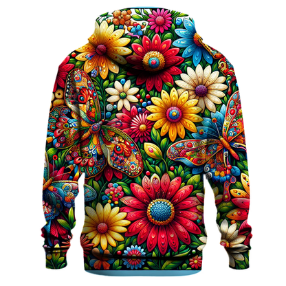 Cosmic Butterfly Garden Hoodie