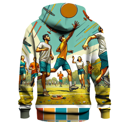 Ultimate Frisbee Teamwork Hoodie