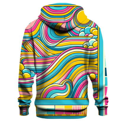 Colorful Candy Stripes Hoodie