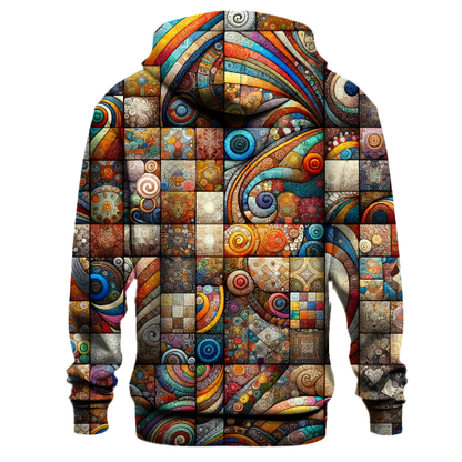 Colorful Patchwork Patterns Hoodie