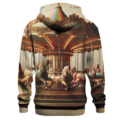 Vintage Carousel Magic Hoodie