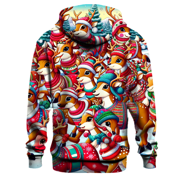 Reindeer Holiday Showdown Hoodie