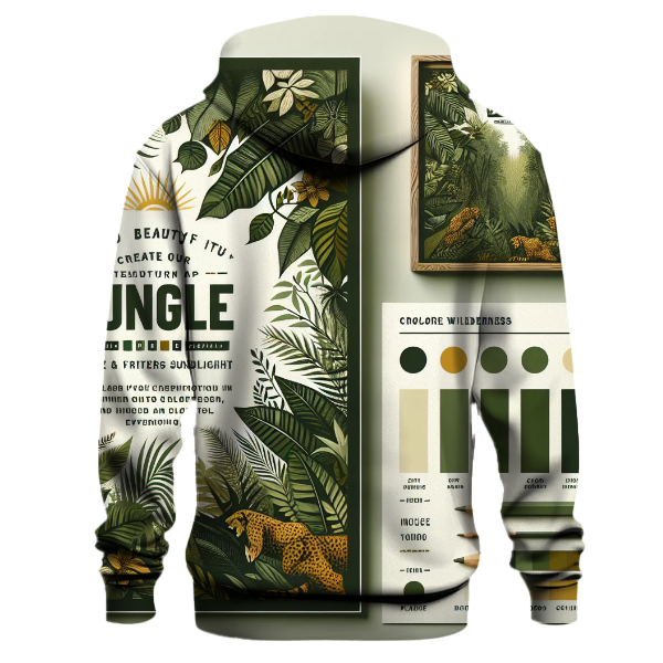 Vibrant Jungle Safari Hoodie