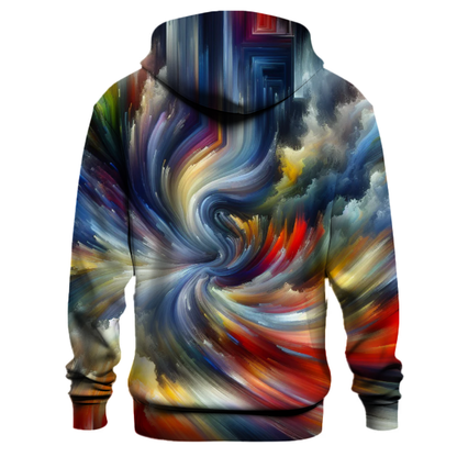 Abstract Expressionism Delight Hoodie