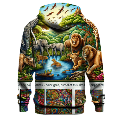 Wild Safari Adventures Hoodie