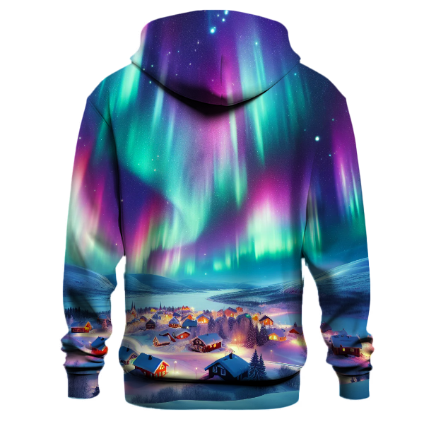 Aurora Borealis Christmas Sky Hoodie