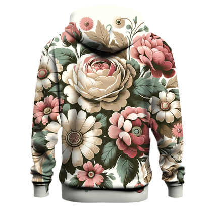 Vintage Floral Garden Hoodie