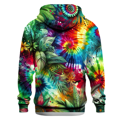 Electric Jungle Burst Hoodie Lightweight Hoodies