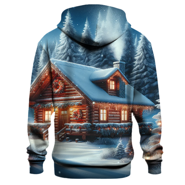 Elf's Cozy Cabin Retreat Hoodie