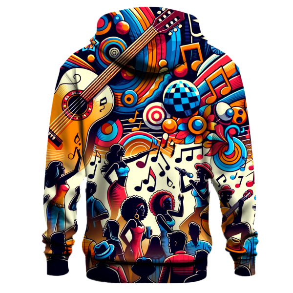 Retro Music Festival Hoodie