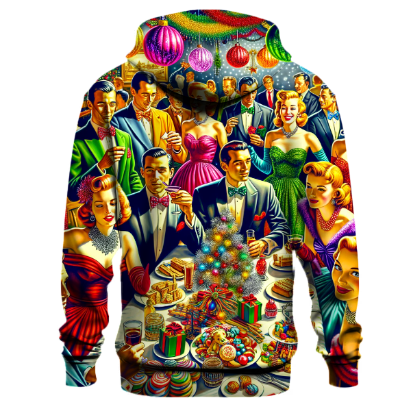 Retro Holiday Bash Hoodie