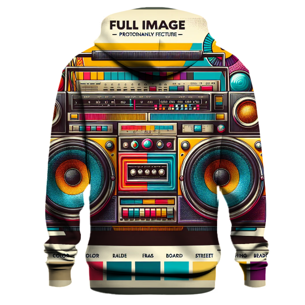 Classic Boombox Beats Hoodie