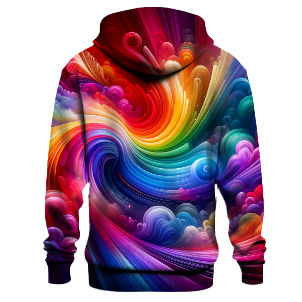 Rainbow Celebration Gradient Hoodie