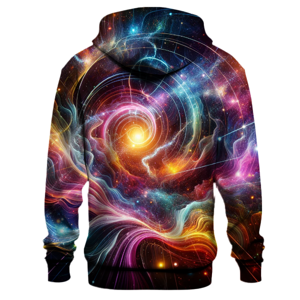 Galactic Neon Symphony Hoodie