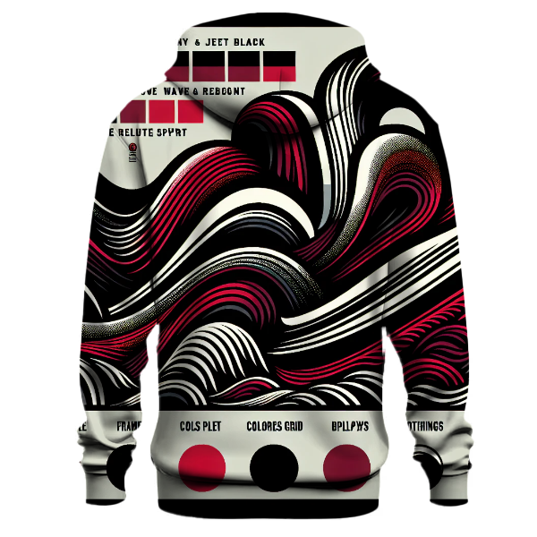 Rock 'n' Roll Waves Hoodie