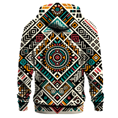 Vibrant Aztec Patterns Hoodie