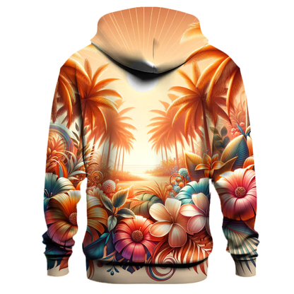 Breezy Tropical Vibes Hoodie